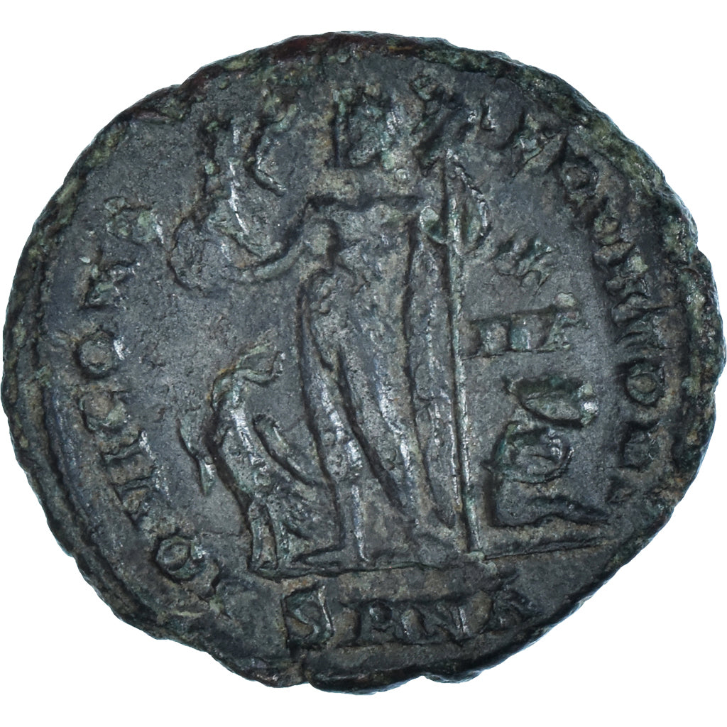 Moneta, Licinius I, Follis, 321-324, Nicomedia, VF(30-35), Brązowy, RIC:44