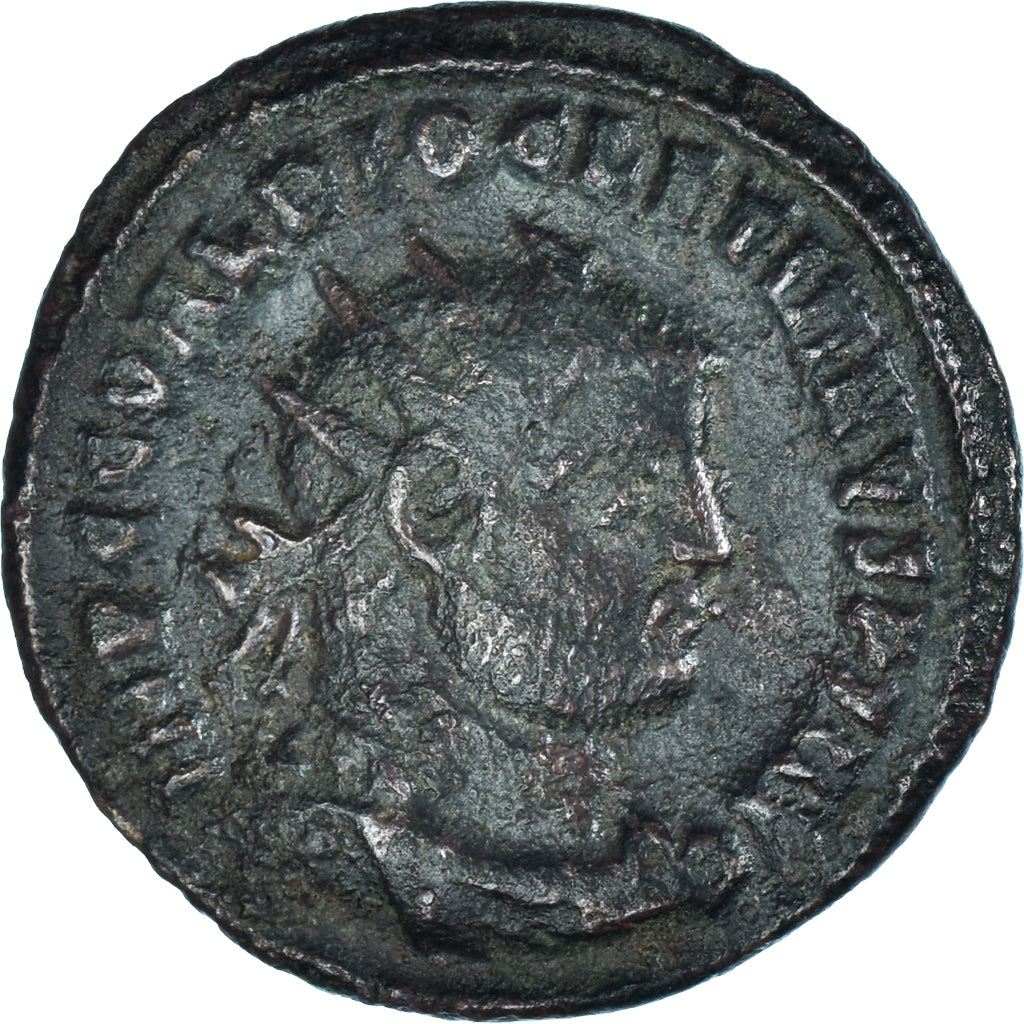 Monnaie, Dioclétien, Fraction Æ, 297-298, Héraclée, TB+, Bronze, RIC:21