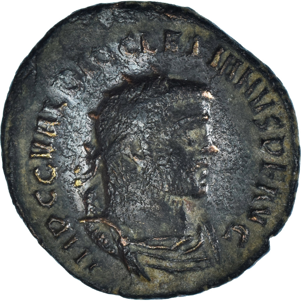 Coin, Diocletian, Antoninianus, 285, Antioch, VF(20-25), Billon, RIC:323