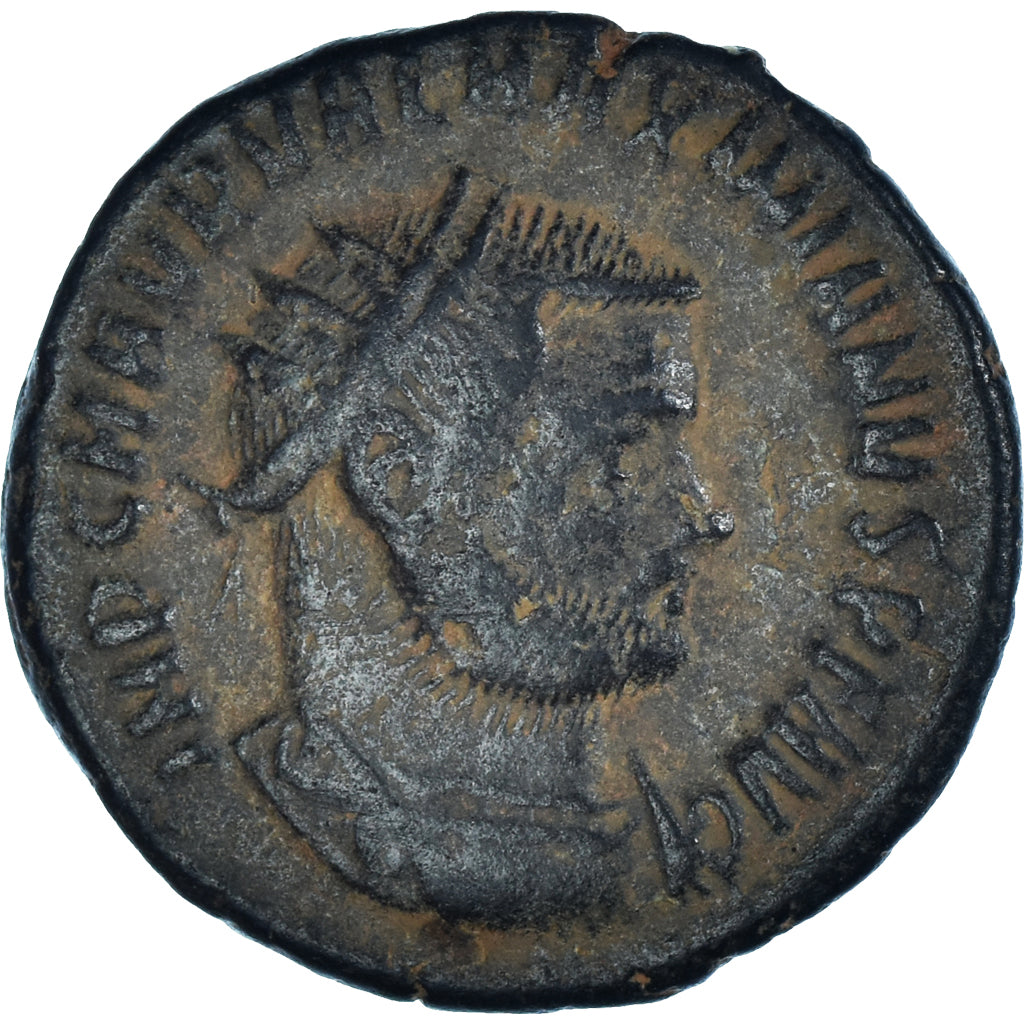 Coin, Maximianus, Fraction Æ, 296, Antioch, VF(30-35), Bronze, RIC:60b