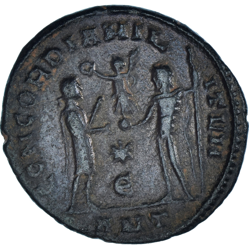 Moneta, Galerius, Fraction Æ, 296, Antioch, BB, Bronzo, RIC:61b