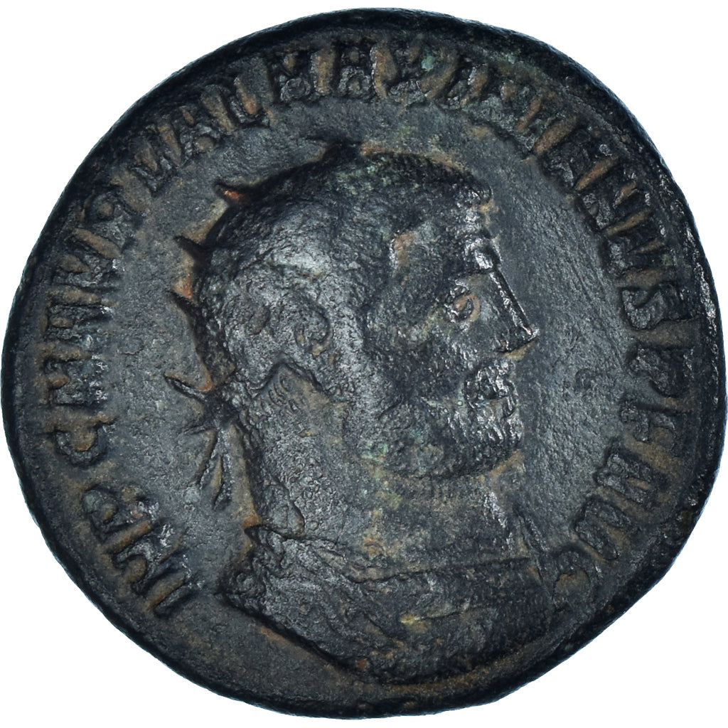 Coin, Maximianus, Fraction Æ, 296, Antioch, VF(30-35), Bronze, RIC:60b
