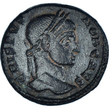 Coin, Crispus, Follis, 321, Arles, VF(30-35), Bronze, RIC:225