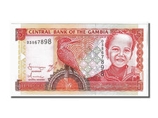 Banconote, Gambia, 5 Dalasis, 2001, FDS