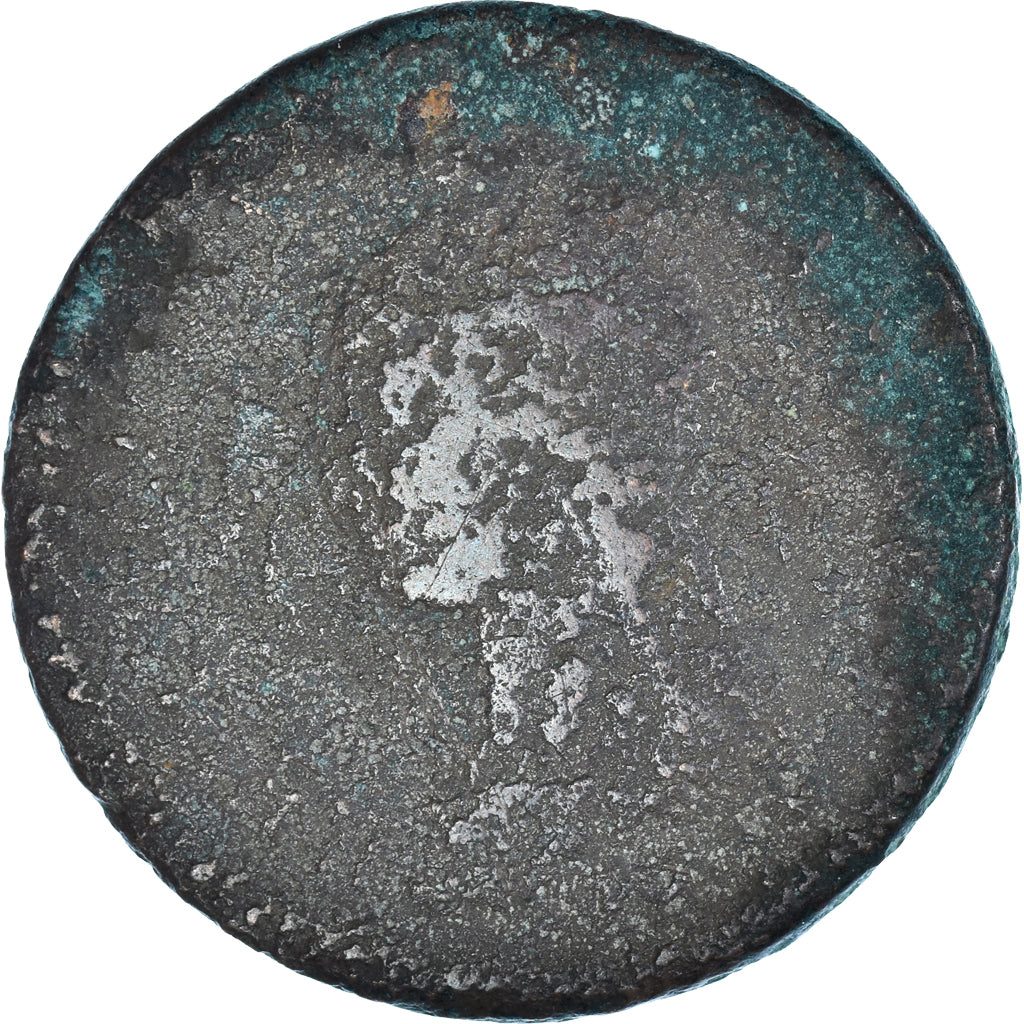 Moneda, Francia, Dupré, 10 Centimes, Lyon, RC, Cobre