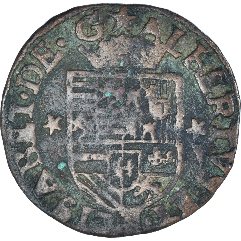 Monnaie, Pays-Bas espagnols, Albert & Isabelle, Liard, 1609, Maastricht, TB+