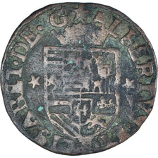 Monnaie, Pays-Bas espagnols, Albert & Isabelle, Liard, 1609, Maastricht, TB+