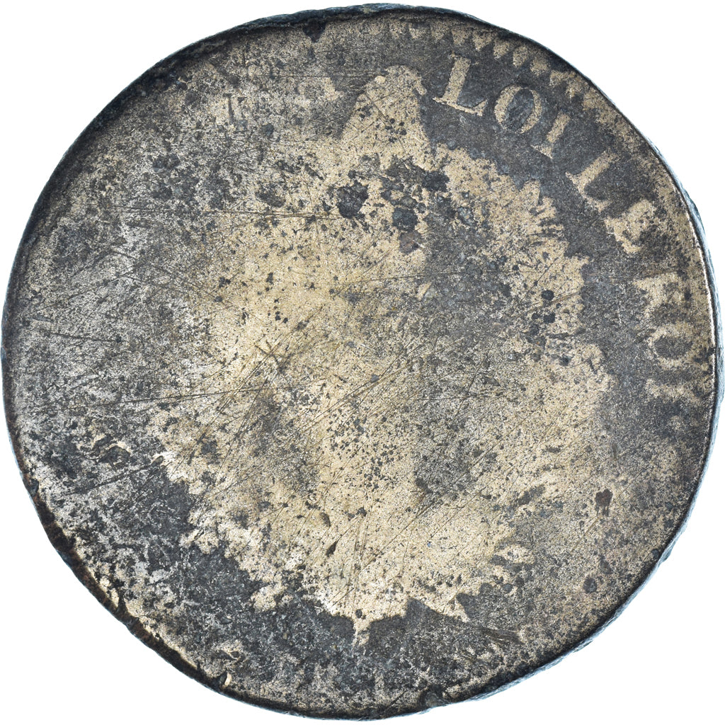 Moneta, Francia, Louis XVI, 2 sols François, B, Rame