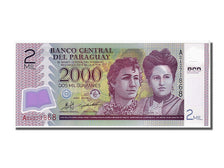 Paraguay, 2000 Guaranies, 2008, KM:228a, FDS