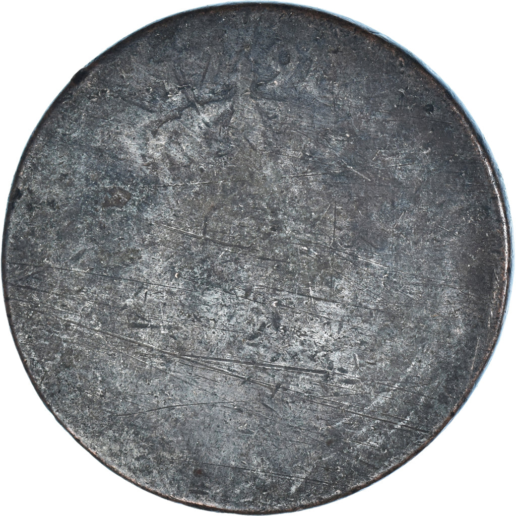 Coin, France, Louis XVI, Sol, 1791, F(12-15), Copper, Gadoury:350