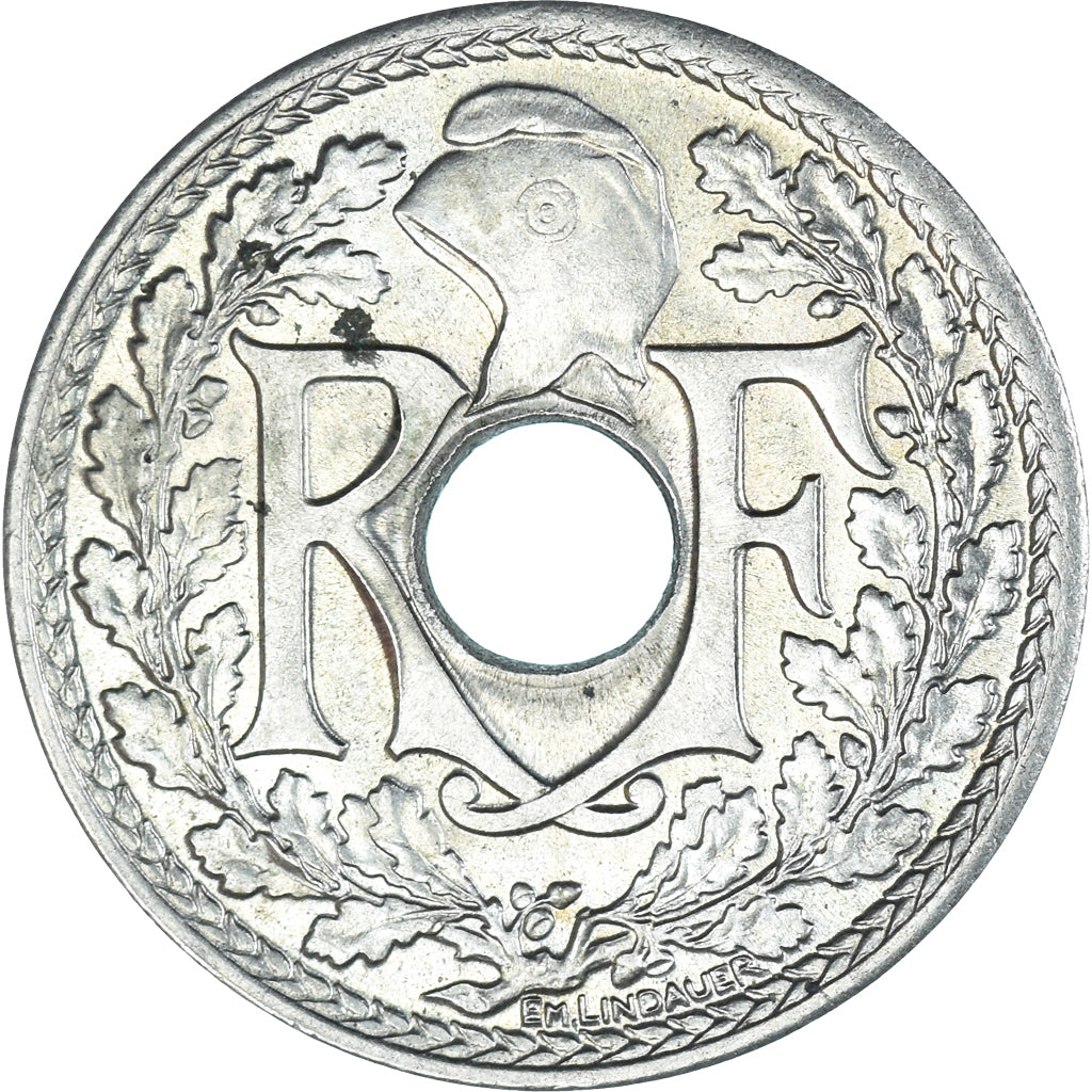 Monnaie, France, Lindauer, 25 Centimes, .1939., SPL+, Nickel-Bronze