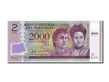 Banknote, Paraguay, 2000 Guaranies, 2008, KM:228a, UNC(65-70)