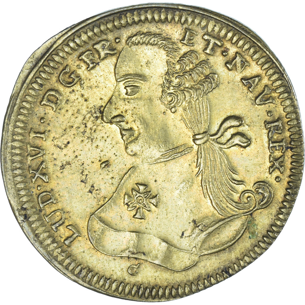 Germania, ficha, Louis XVI, Jeton de Nuremberg, eccles angl, SPL, Ottone