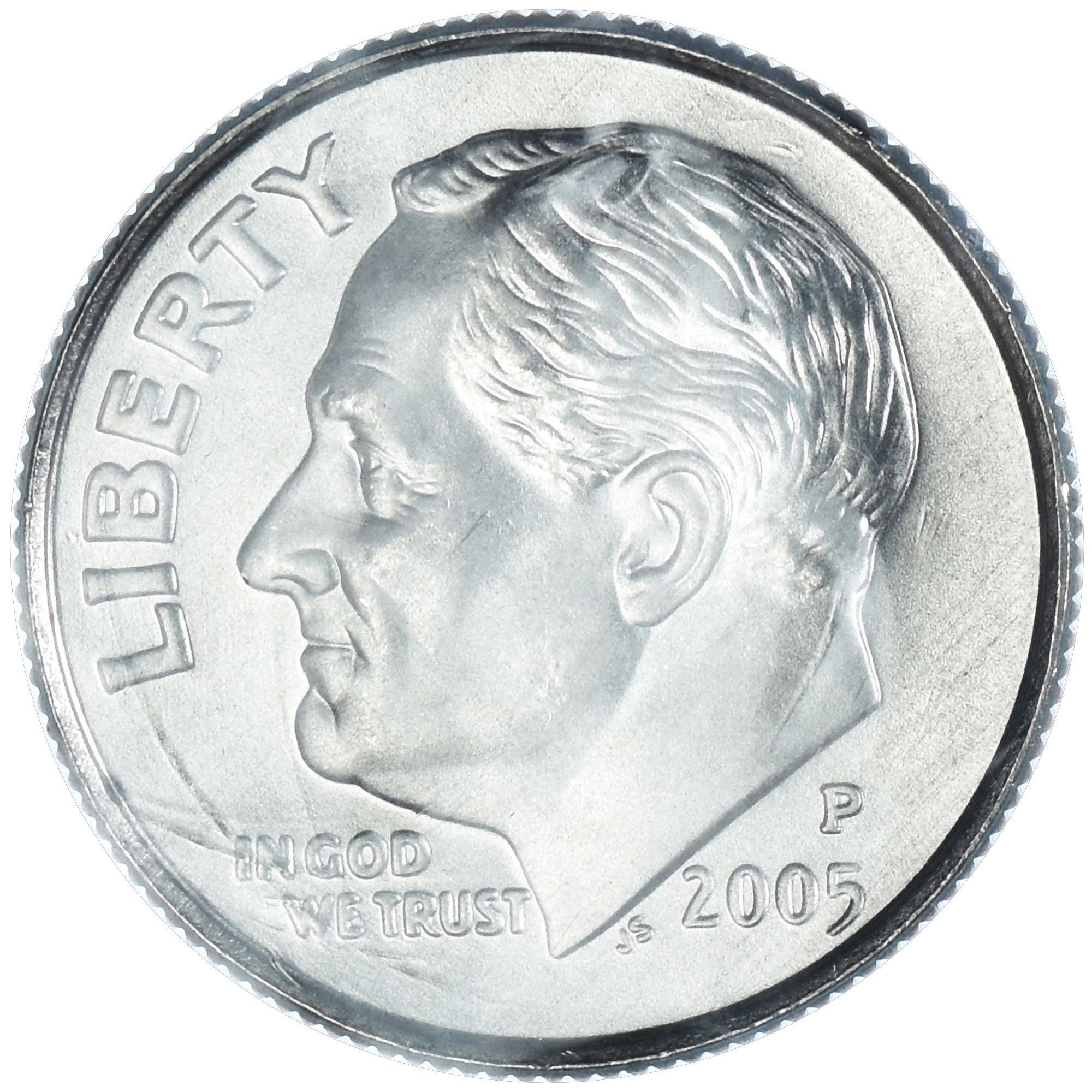 Moneta, USA, Dime, 2005, U.S. Mint, Philadelphia, satin finish, MS(65-70)