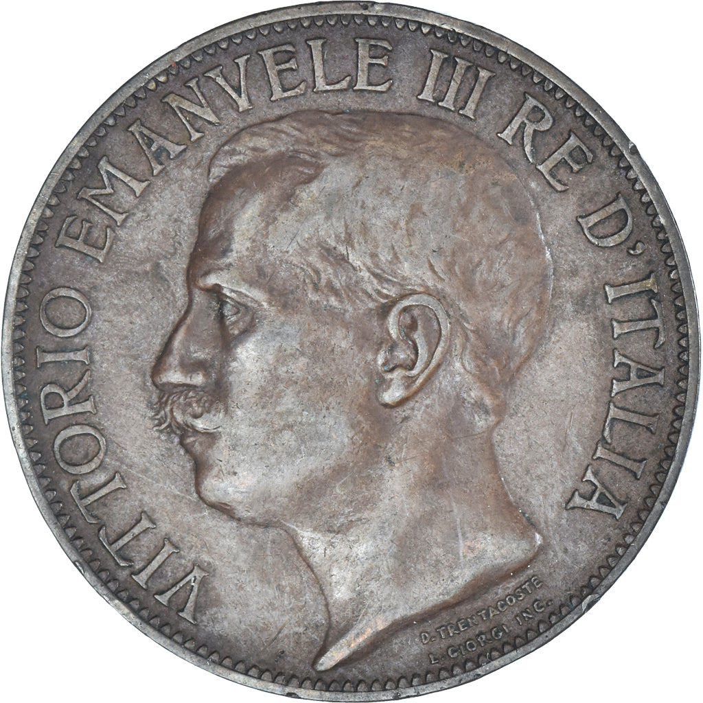 Monnaie, Italie, Vittorio Emanuele III, 10 Centesimi, 1911, Rome, TTB, Bronze