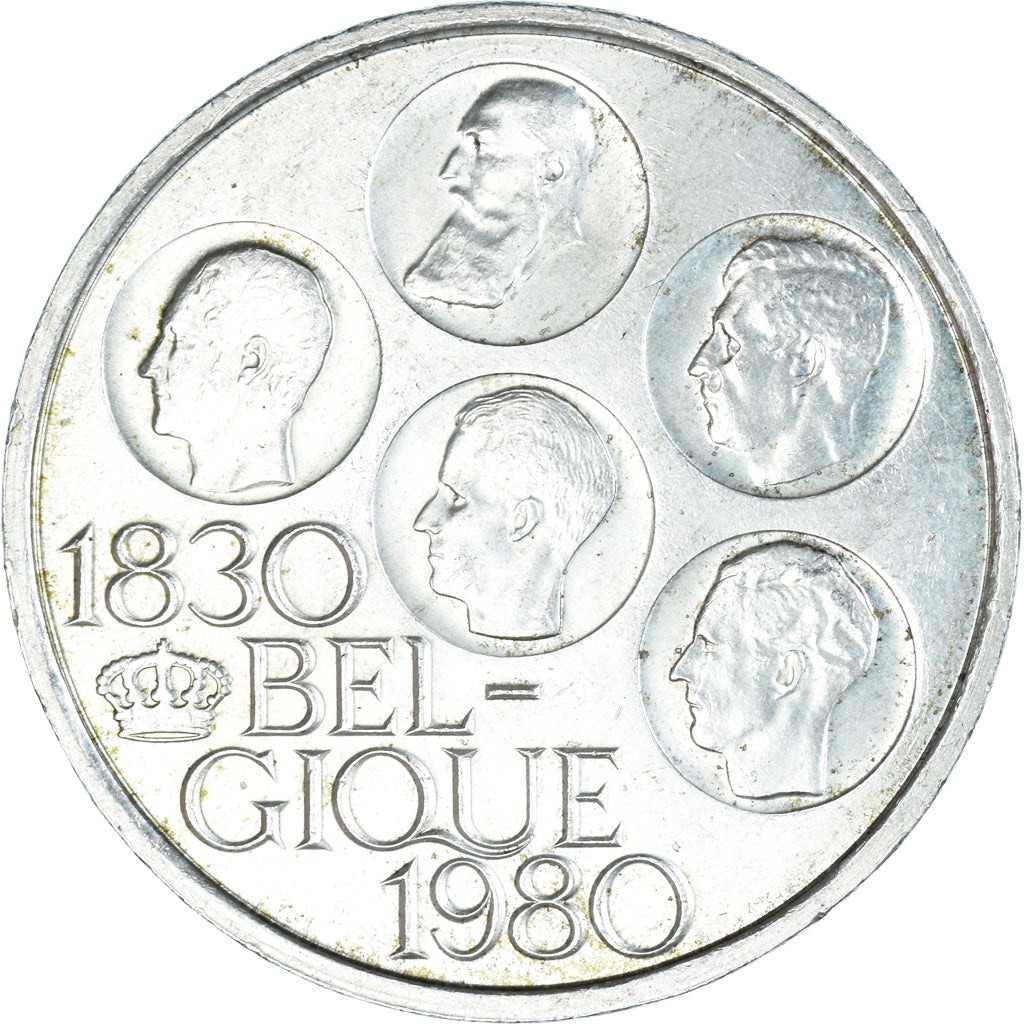 Coin, Belgium, Baudouin I, 500 Francs, 500 Frank, 1980, Brussels, AU(55-58)