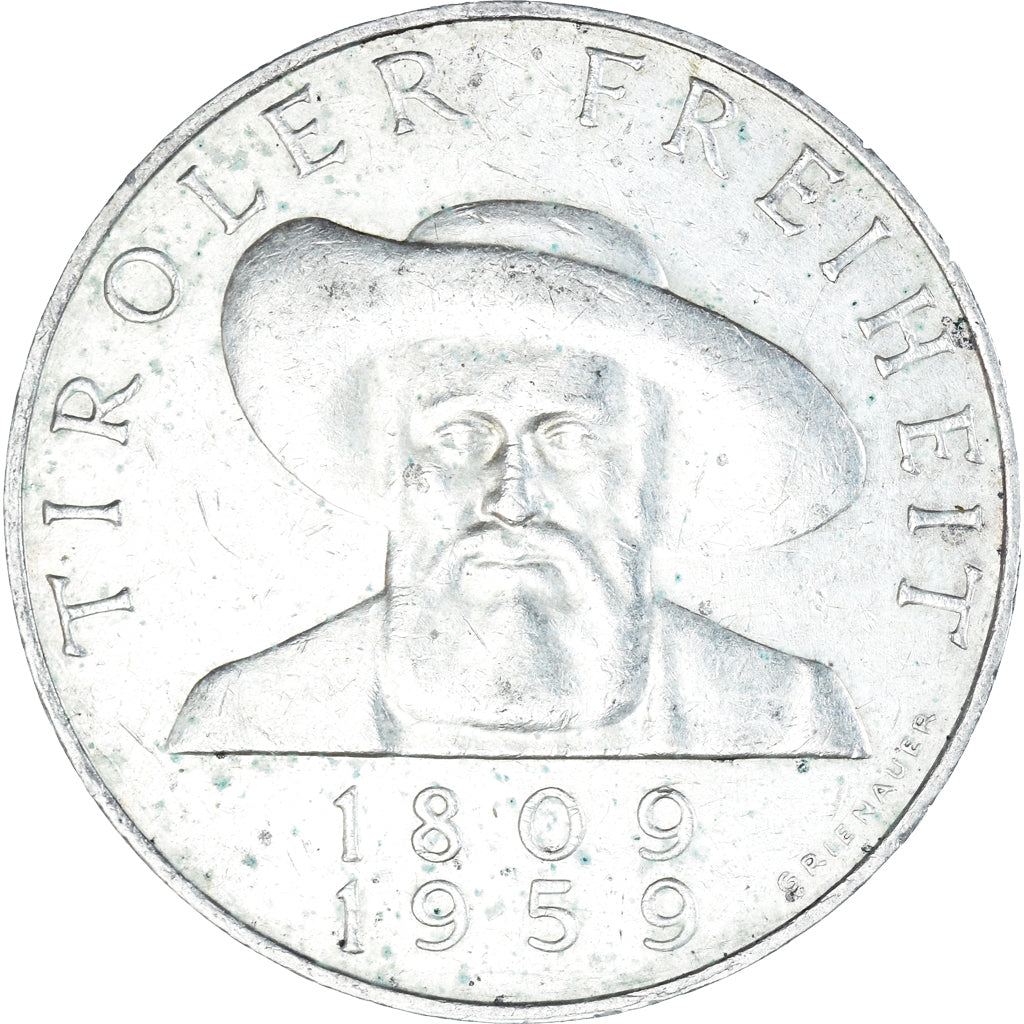 Monnaie, Autriche, 50 Schilling, 1959, Vienna, TTB, Argent, KM:2888