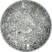 Moneta, Marocco, Mohammed V, 5 Francs, AH 1352/1933, Paris, BB, Argento, KM:37