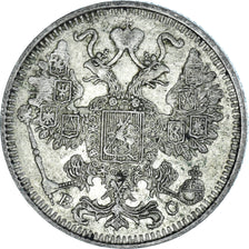 Monnaie, Russie, Nicholas II, 15 Kopeks, 1913, Saint-Petersburg, TTB, Argent