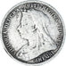 Moeda, Grã-Bretanha, Victoria, 3 Pence, 1894, British Royal Mint, VF(30-35)
