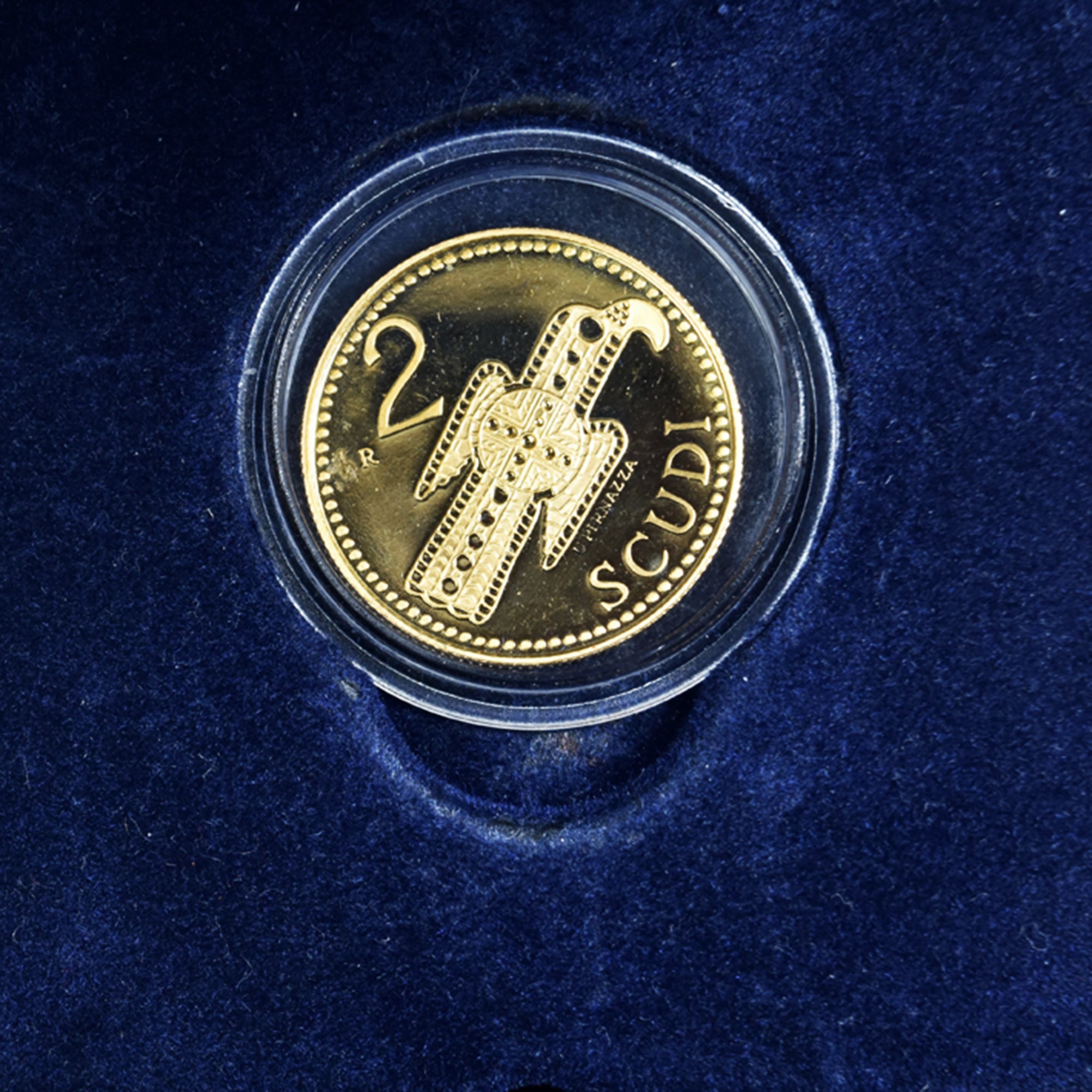 Moneda, San Marino, Fibula Gotica, 2 Scudi, 2004, Rome, FDC, Oro, KM:464