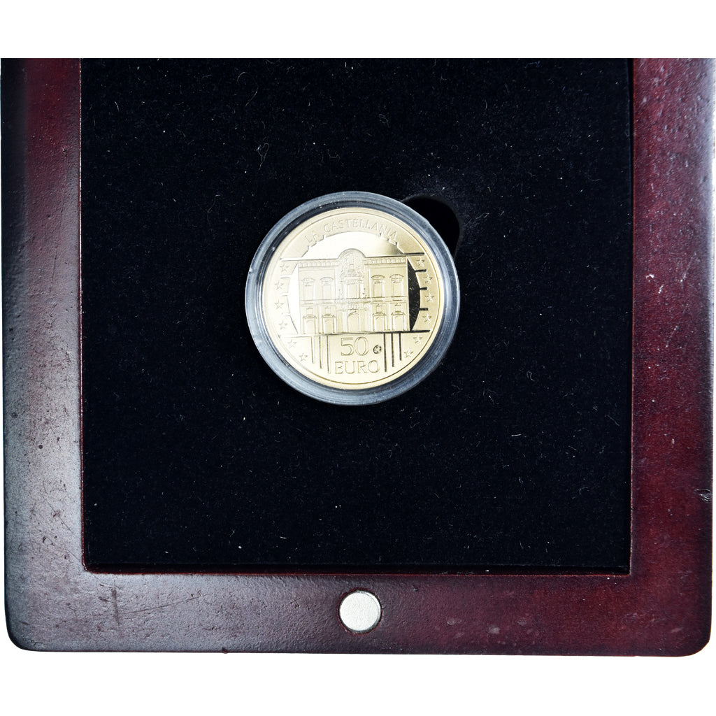 Malte, 50 Euro, La Castellania, 2009, Royal Dutch Mint, FDC, Or, KM:135