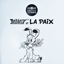 Frankrijk, 50 Euro, Astérix et la paix, 2015, Monnaie de Paris, FDC, Zilver
