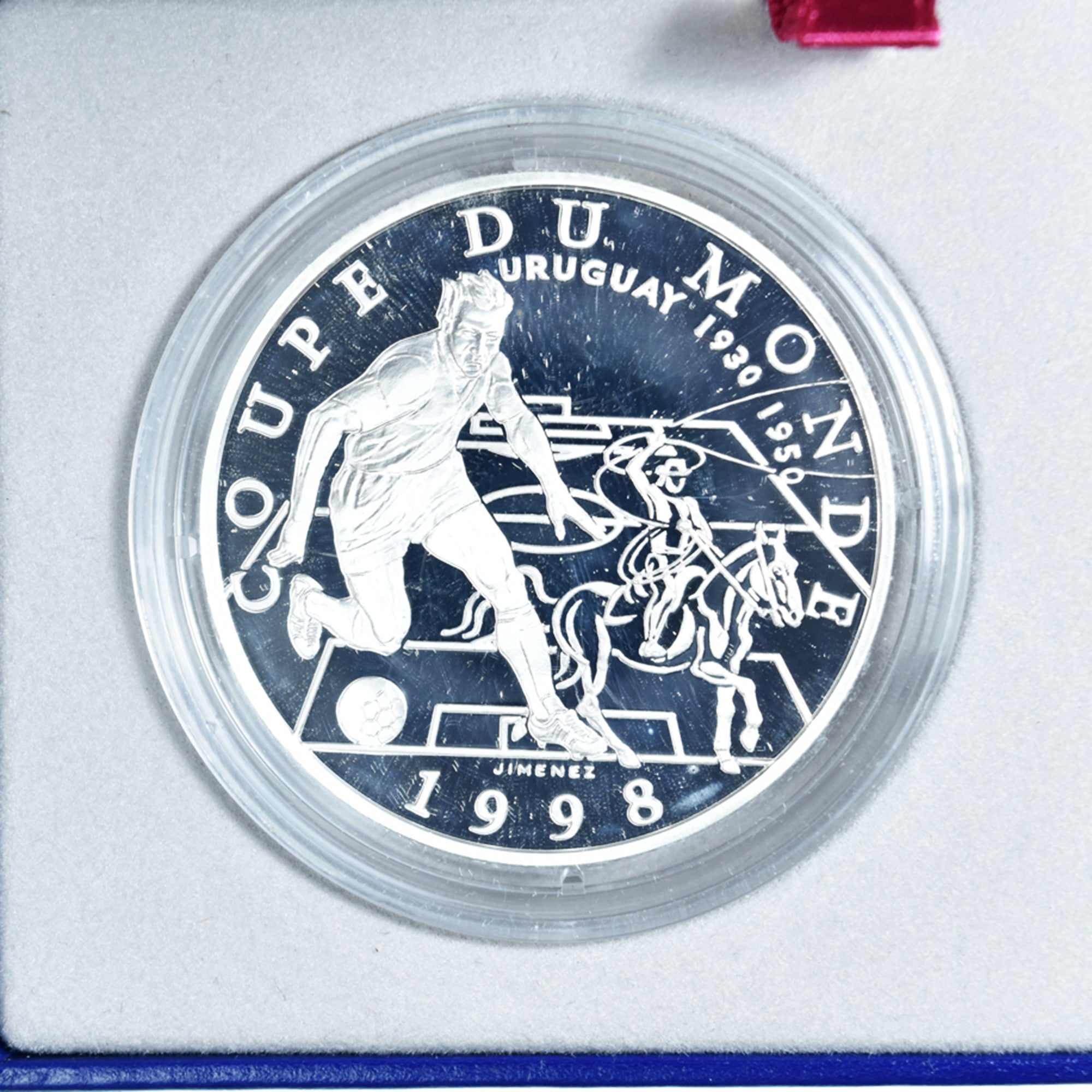 Münze, Frankreich, Coupe du Monde - Uruguay, 10 Francs, 1996, Monnaie de Paris