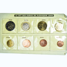 Slovakia, 1 Cent to 2 Euro, 2009, Kremnica, euro set, MS(65-70)