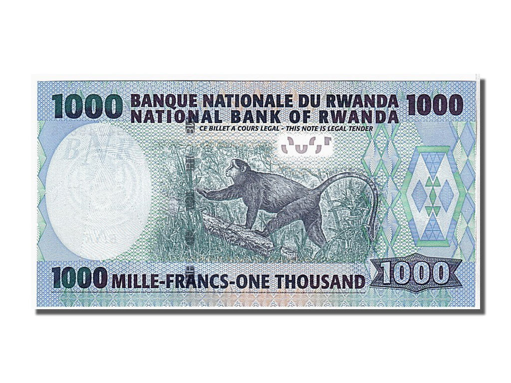 Banconote, Ruanda, 1000 Francs, 2008, KM:31b, FDS