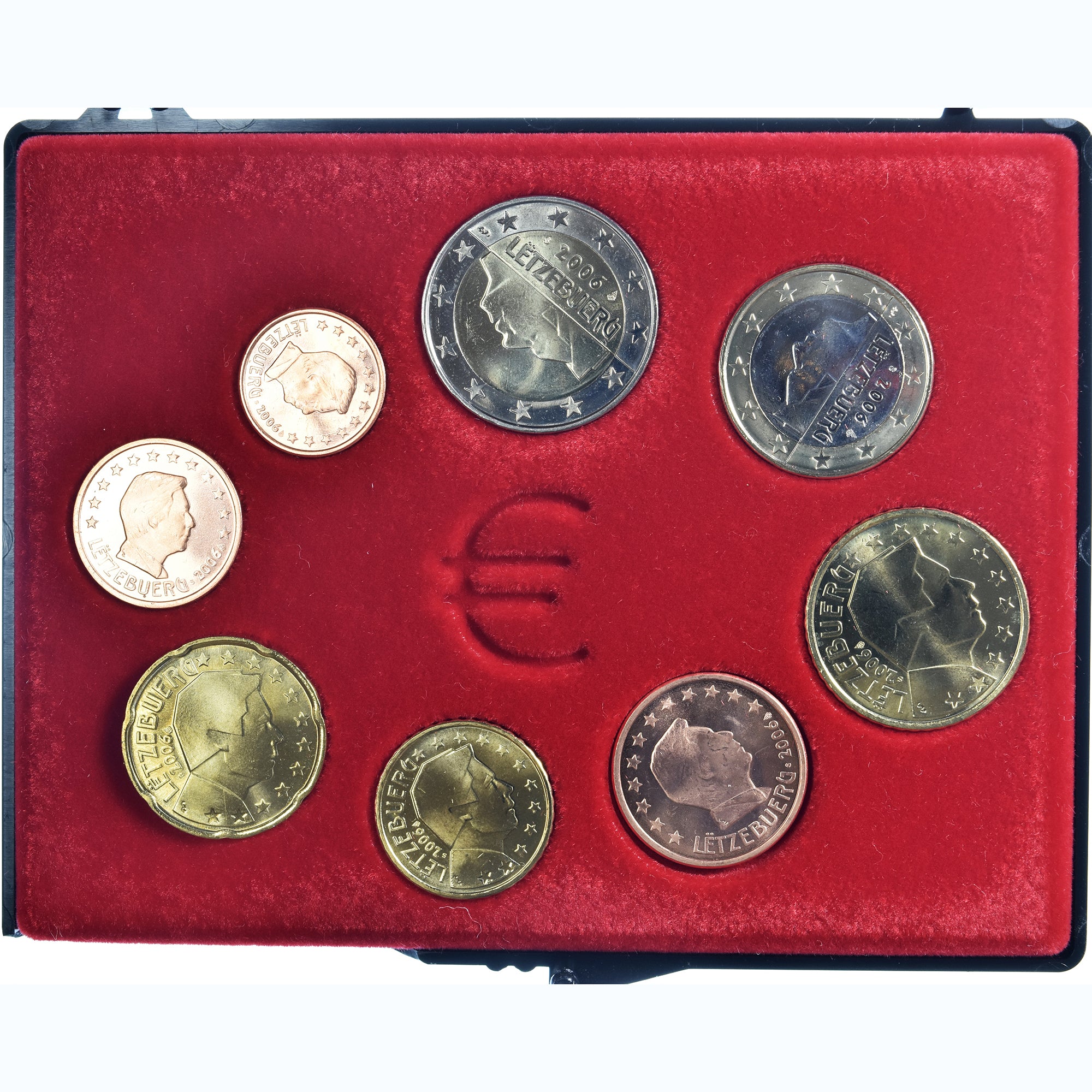 Lussemburgo, 1 Cent to 2 Euro, 2006, Utrecht, Euro-Set, FDC, N.C.