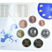 Germania, 1 Cent to 2 Euro, 2002, Hamburg, euro set, FDC, N.C.