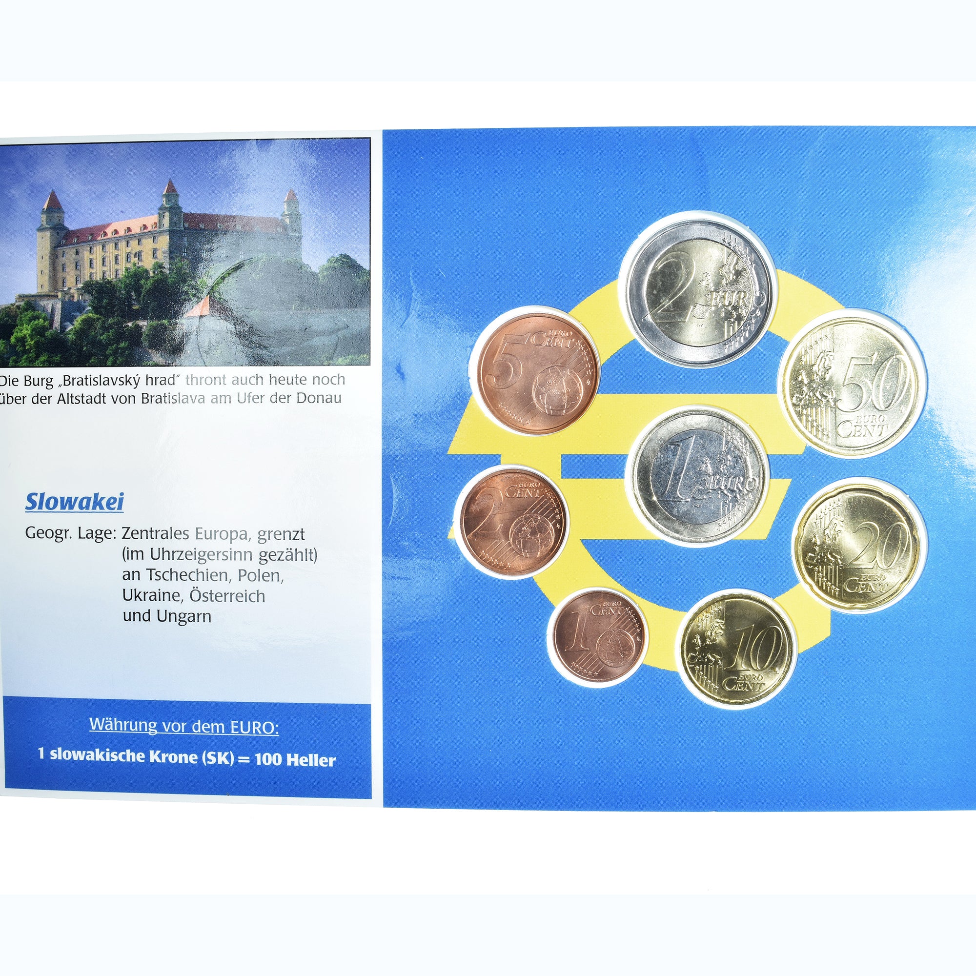 Slovacchia, 1 Cent to 2 Euro, 2009, Kremnica, euro set, FDC, N.C.