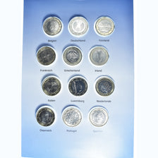 Eurozone, 1 Euro, 1999-2002, euro set, FDC, Bi-metallico