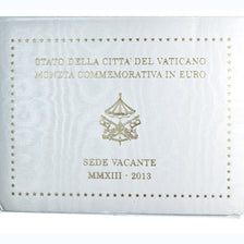 Vatican, Sede Vacante, 2 Euro, 2013, Rome, MS(65-70), Bi-Metallic