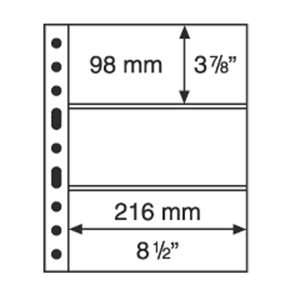 Pages, Grande, 3 pockets, Set of 5, Leuchtturm:308439