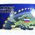 Eslovenia, 1 Cent to 2 Euro, Euro start in Slovenia, 2007, euro set, FDC, Sin