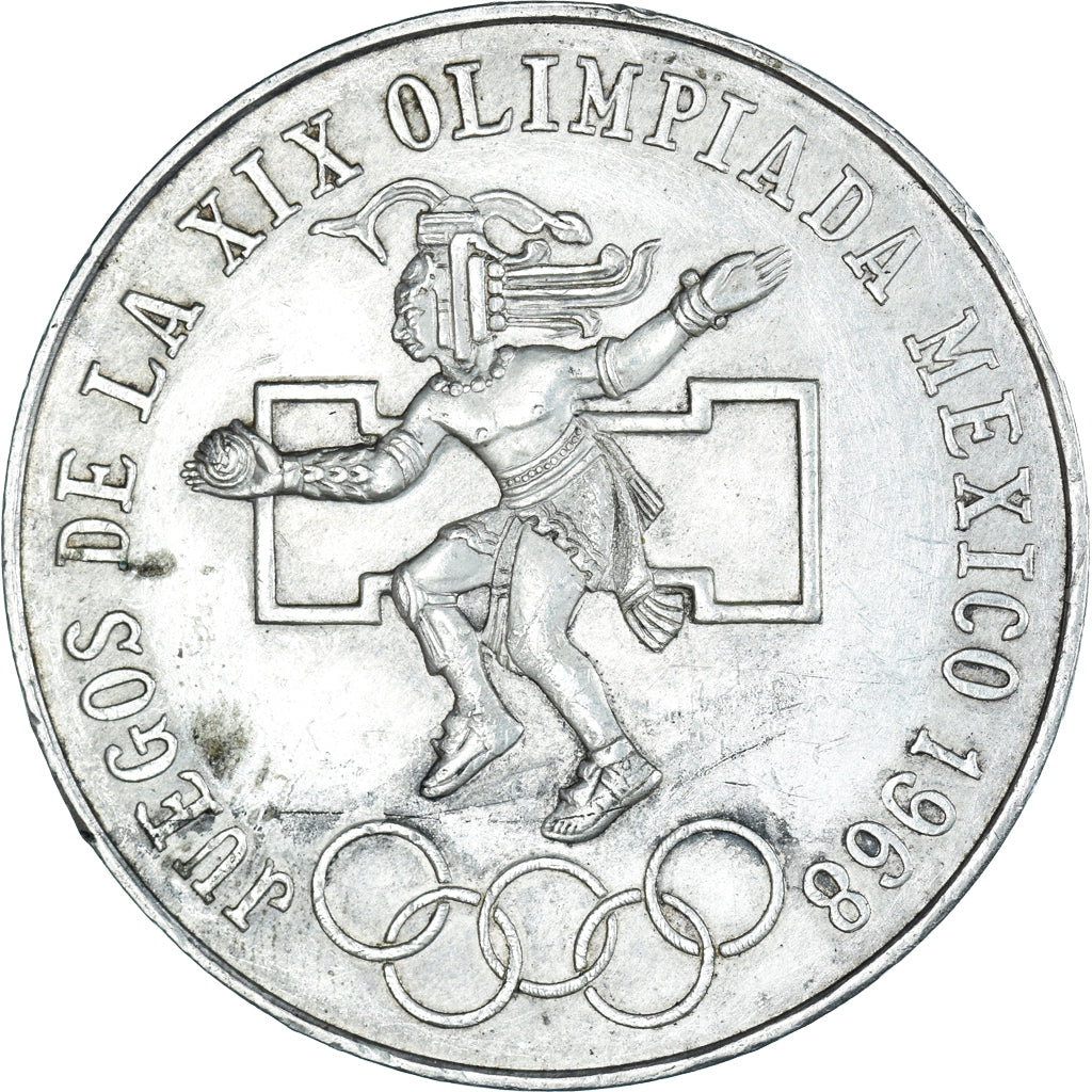 Münze, Mexiko, Summer Olympics - Mexico, 25 Pesos, 1968, Mexico City, VZ