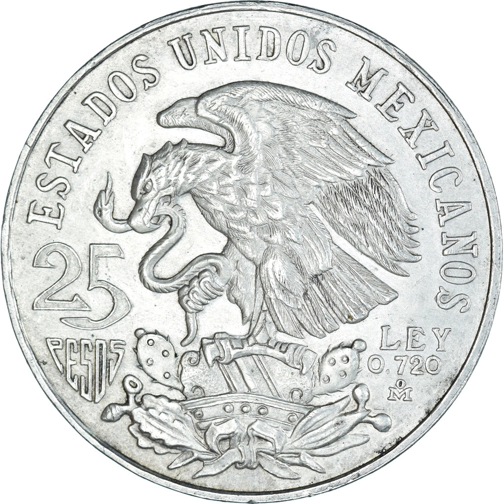 Münze, Mexiko, Summer Olympics - Mexico, 25 Pesos, 1968, Mexico City, VZ