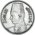 Munten, Egypte, Farouk, 10 Piastres, 1939 / AH 1358, British Royal Mint, ZF