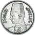 Moneta, Egitto, Farouk, 10 Piastres, 1939 / AH 1358, British Royal Mint, BB