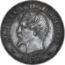 Moneta, Francja, Napoleon III, 2 Centimes, 1854, Lyon, EF(40-45), Brązowy