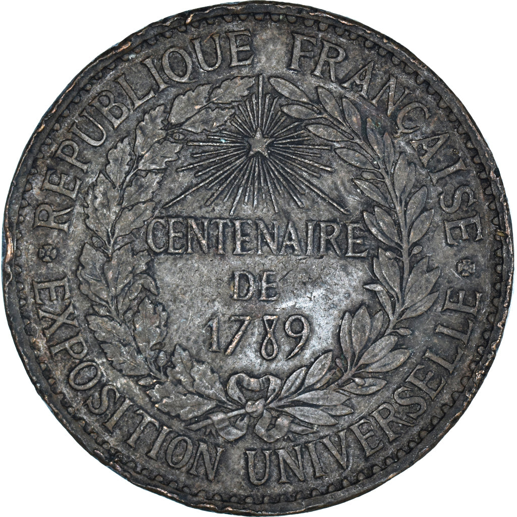 Frankreich, Medaille, Centenaire de la Révolution, Exposition Universelle