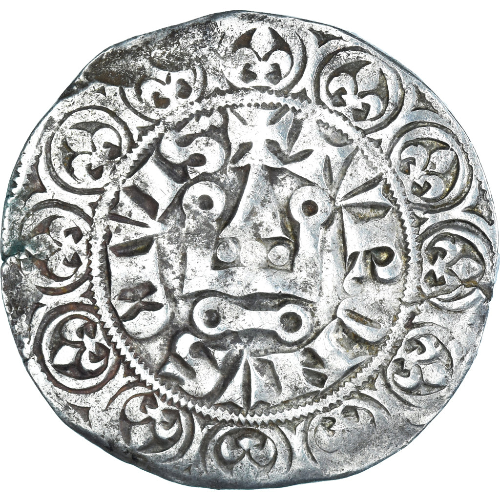 Munten, Frankrijk, Philippe IV Le Bel, Gros Tournois, ZF, Zilver