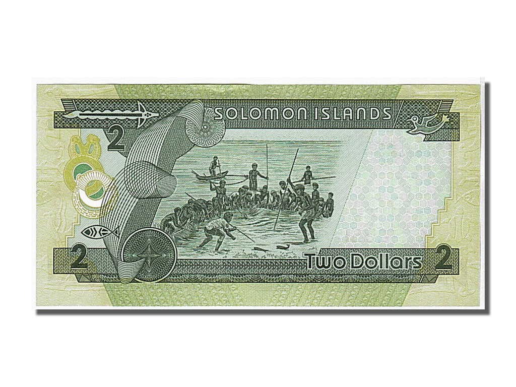 Banknot, Wyspy Salomona, 2 Dollars, 2011, KM:18, UNC(65-70)