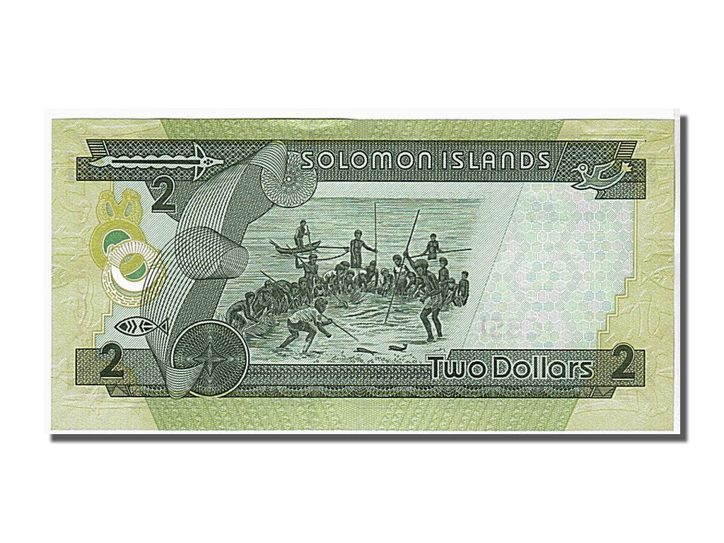 Geldschein, Salomonen, 2 Dollars, 2011, KM:18, UNZ