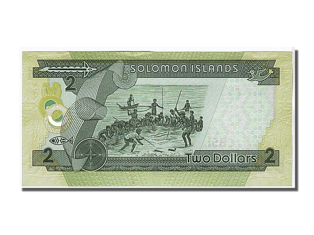 Billet, Îles Salomon, 2 Dollars, 2011, KM:18, NEUF