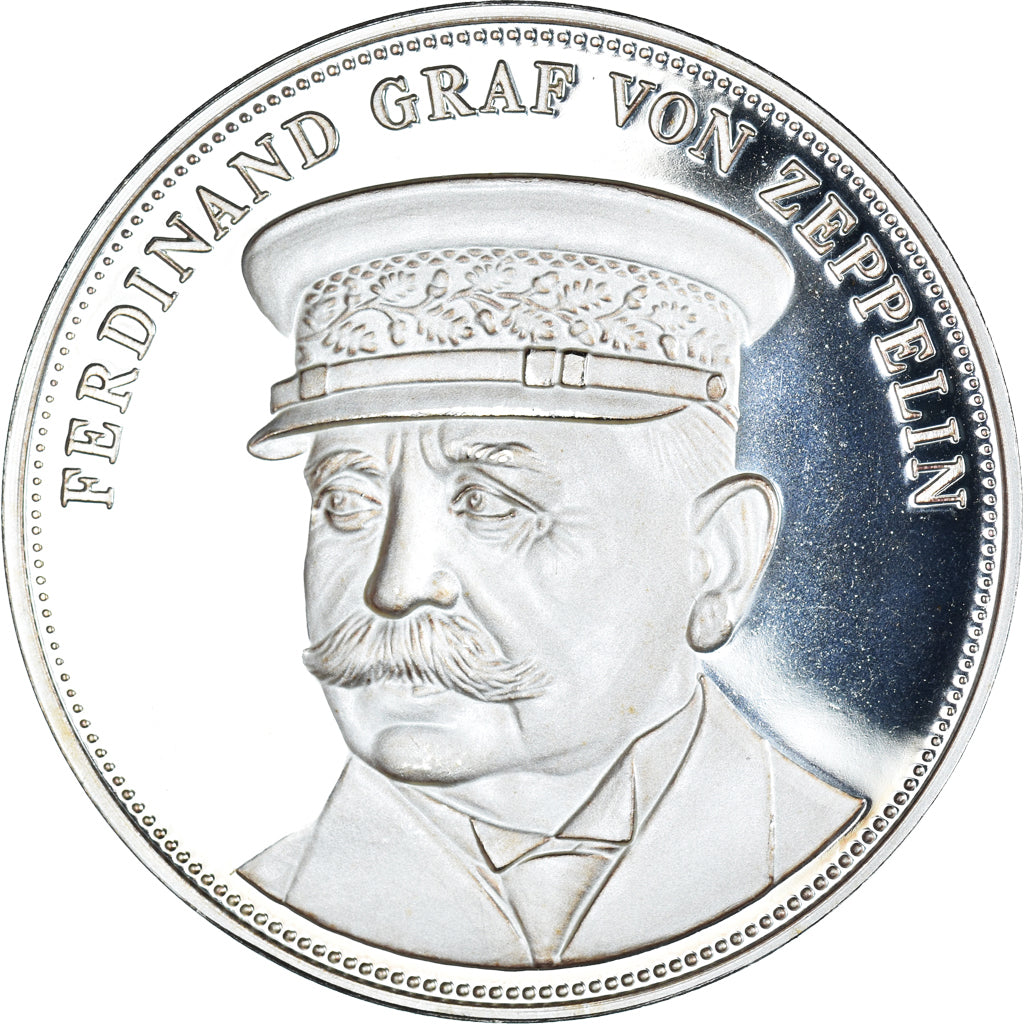 Germania, medaglia, Graf Zeppelin - ägyptenfahrt 1931, SPL+, Rame-nichel