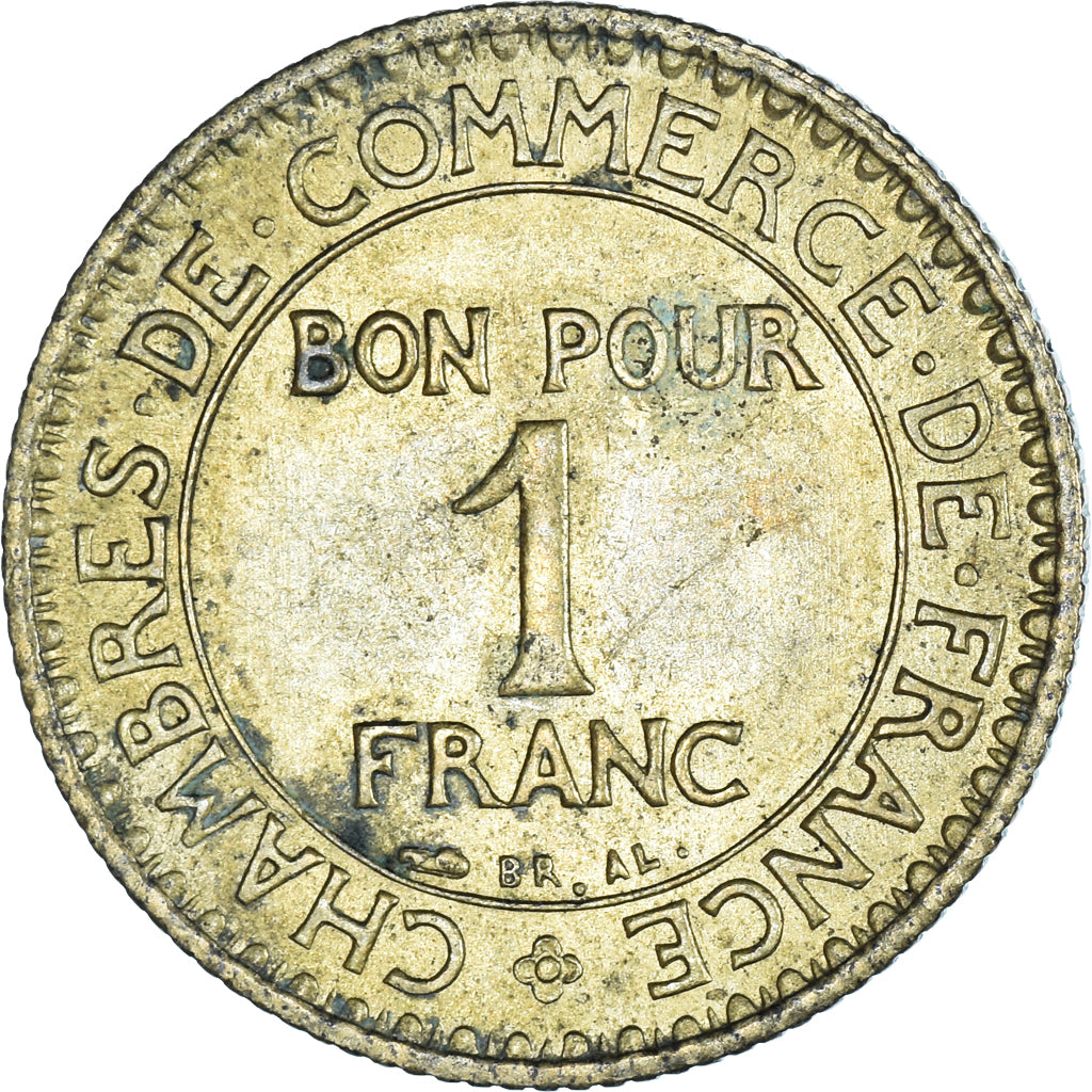 Moeda, França, Chambre de commerce, Franc, 1926, Paris, EF(40-45)
