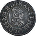 Münze, Frankreich, Louis XIII, Double Tournois, 1625, Riom, SS, Kupfer